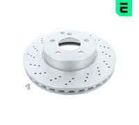 2x OPTIMAL BS-8248HC Disco freno Anteriore 295mm