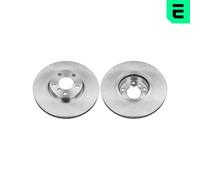 2x OPTIMAL BS-8348HC Disco freno Anteriore per BMW X5 (E70) 332mm