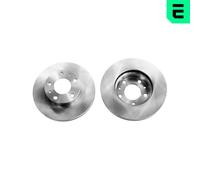 2x OPTIMAL BS-8380HC Disco freno Anteriore per OPEL Movano C Van (U9) 280mm