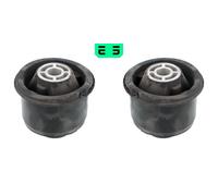 2X OPTIMAL Deposito Corpo Assale Posteriore Sinistro Per Ford Fiesta VII HF HJ