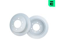 2X OPTIMAL Dischi Freno Posteriore Adatti Per Hummer H3 H3T