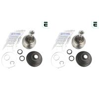 2X OPTIMAL Giunto Anteriore Antriebswelle Per VW Golf I Cabriolet 155