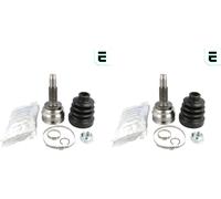 2X OPTIMAL Kit Giunti Assi Di Trasmissione Per Toyota Corolla ZZE12