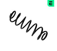 OPTIMAL OP-CSP01280 Molle ammortizzatori