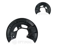 2x OPTIMAL Piastra di Ancoraggio Lamiera Paraspruzzi Disco Freno Ant per Audi 80