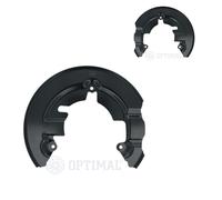 2x OPTIMAL Piastra di Ancoraggio Lamiera Paraspruzzi Disco Frontale per Ford -