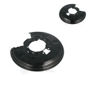 2x OPTIMAL Piastra di Ancoraggio Lamiera Paraspruzzi Disco Posteriore per BMW X3