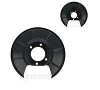 2x OPTIMAL Piastra di Ancoraggio Lamiera Paraspruzzi Disco Posteriore per Ford,