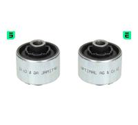 2X OPTIMAL Supporto Assale Per Audi V8 44_ 4C_ 3.6 Quattro 4.2 A6 4A2 C4