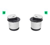 2X OPTIMAL Supporto Assale Posteriore Per Opel Zafira B A05 Astra H L48