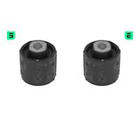 2X OPTIMAL Supporto Assale Posteriore Sinistro Destro Per BMW 3ER Compact E46