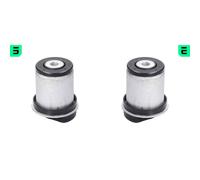 2X OPTIMAL Supporto Assale Posteriore Sinistro Destro Per Opel Meriva Zafira