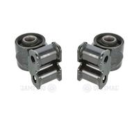 2x OPTIMAL Supporto Braccio Oscillante Posteriore Frontale SX Dx per Opel Karl