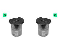 2X OPTIMAL Supporto Corpo Asse Posteriore Sinistro Destro Per Renault Twingo I