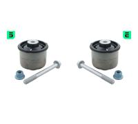 2x OPTIMAL Supporto Corpo Dell'Asse Posteriore per Ford Fiesta VI Van