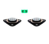 2X OPTIMAL Supporto Della Molla Anteriore Sinistra Destra Per Ford Focus III