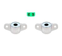 2X OPTIMAL Supporto Della Molla Posteriore Sinistra Destra Per Peugeot 307