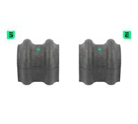 2x OPTIMAL Supporto Parte Anteriore Stabilizzatore SX Destra per Hyundai i30 GD