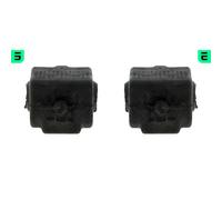 2x OPTIMAL Supporto Parte Anteriore Stabilizzatore SX Destra per Peugeot 208 Ca