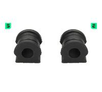 2x OPTIMAL Supporto Parte Anteriore Stabilizzatore SX Dx per VW Polo 6R 6C 6R_