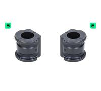 2x OPTIMAL Supporto Parte Anteriore Stabilizzatore SX Dx per VW Polo 9N_9A4