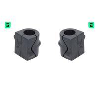 2x OPTIMAL Supporto Parte Anteriore Stabilizzatore SX Dx per x Opel Meriva H L48