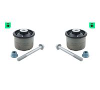 2X OPTIMAL Supporto Per Assale Posteriore Sinistro Destro Ford Fiesta VI
