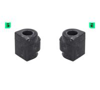 2x OPTIMAL Supporto Stabilizzatore Posteriore Sinistra Destra per BMW 3er E46