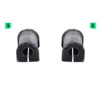 2x OPTIMAL Supporto Stabilizzatore Posteriore SX Dx per Hyundai Matrix FC