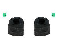 2x OPTIMAL Supporto Stabilizzatrice Anteriore Sinistra Dx per Peugeot 207 Cc WD