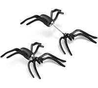 2x orecchino di ragno | borchie di ragno | orecchino di ragno | piercing di ragno come accessorio per il carnevale | vestito in maschera | Halloween