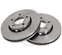 2X Original A.B.S. Disco Freno 15936 Per Audi