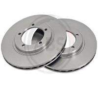 2X Original A.B.S. Disco Freno 16049 Per Bertone Daihatsu