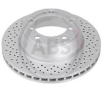 2X Original A.B.S. Disco Freno 17070 Per Porsche