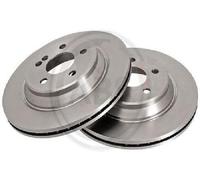 2X Original A.B.S. Disco Freno 17113 Per Mercedes-Benz