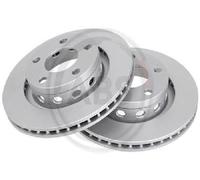 2X Original A.B.S. Disco Freno 17240 Per Audi VW