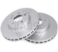 2X Original A.B.S. Disco Freno 17569 Per Mercedes-Benz