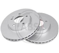 2X Original A.B.S. Disco Freno 17646 Per Mercedes-Benz