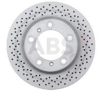 2X Original A.B.S. Disco Freno 17877 Per Porsche
