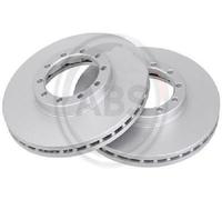 2X Original A.B.S. Disco Freno 18038 Per Renault Trucks