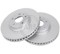 2X Original A.B.S. Disco Freno 18454 Per Ford