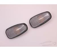 2X ORIGINAL ABAKUS Fari Indicatori Laterali Bianchi Opel Astra G Zafira A