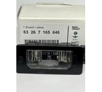 2X ORIGINAL BMW Luce Di Targa E90 E91 E92 E39 E60 E61 X6 E71/E2 63267165646