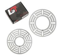 2x original lst Acciaio Inox Grillgitterrost + Aufbackgitter Set per Omnia Forno