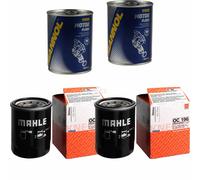 Filtro Olio Originale MAHLE / KNECHT OC 196 + SCT Flush Motore