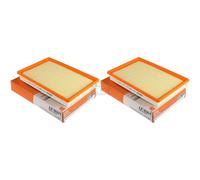 2X ORIGINAL MAHLE / KNECHT LX 1841/1 Filtro Aria