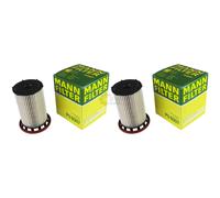 2X Original MANN-FILTER Filtro Carburante PU 8007