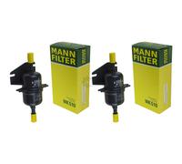 2X Original MANN-FILTER Filtro Carburante WK 510