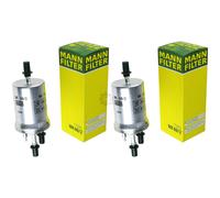 2X Original MANN-FILTER Filtro Carburante WK 69/2