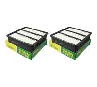2X Original MANN-FILTER Filtro Dell'Aria C 2136/1